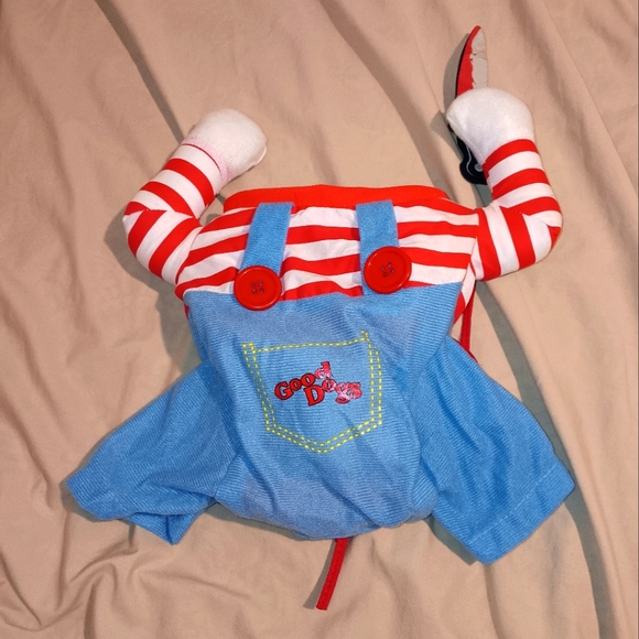 Good Dogs "Chucky" Deadly Dog Halloween Costume “Childs Play" small - Picture 2 of 4